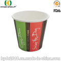 Öko-4oz kleine Papier Kaffeetasse mit SGS FDA